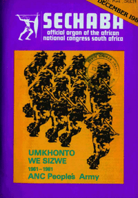 Sechaba December 1981
