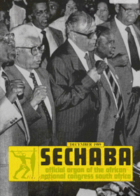 Sechaba Volume 23 Number 12 December 1989