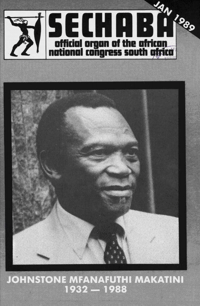Sechaba Volume 22 Number 1 January 1989