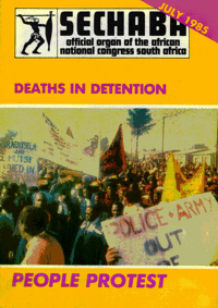 Sechaba July 1985