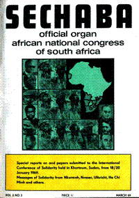 Sechaba Volume 3 Number 3 March 1969