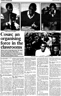Cosas: an organising force in the classroom