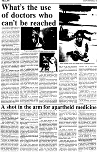 A shot in the arm for apartheid education