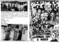 International Womens Day, 8 March