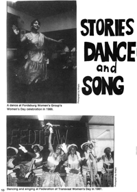 Stories, dance and song
