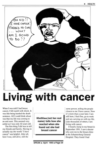 Living with cancer