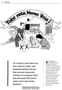Take note, women vote
