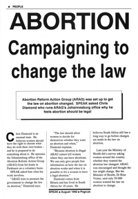 Abortion campaigning to change the law