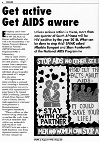 Get active, get AIDS aware