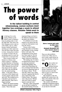 Then power of words