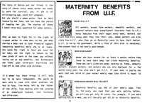 Maternity benefits from UIF
