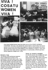 Viva! COSATU women viva!