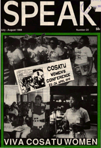 Speak Number 20 July - August 1988
