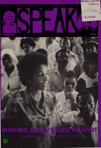 Speak Number 15 June-August 1987