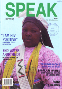 Speak Number 45 November 1992
