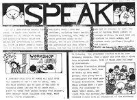Speak Number 1 May 1982