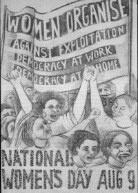 Advertisement for National Womens Day August