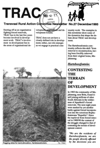 Contesting the terrain of development - Hartebeesfontein