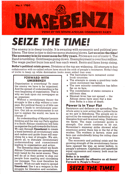 Umsebenzi Volume 1 1985