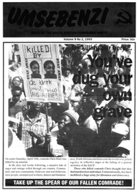 Umsebenzi Volume 9 Number 1 1993