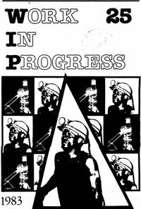 Work in progress Issue 25 February 1983