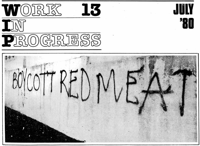 Work in progress Issue 13 July 1980