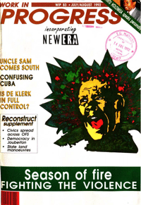 Work in progress Issue 83 July 1992
