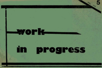 Work in Progress Issue 5 June 1978