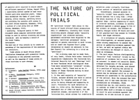 The nature of political trials