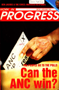 Work in progress Issue 88 April/May 1993