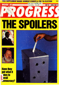 Work in progress Issue 96 April/May 1994