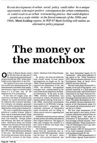 The money or the matchbox