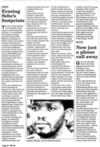 SAYCO: now just a phone call away