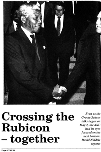 Crossing the Rubicon - together