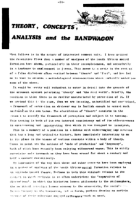 Theory, concepts, analysis and the bandwagon