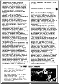 The 1987 EDA calendar