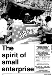 The spirit of small enterprise