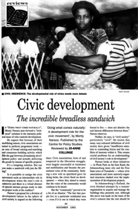 Civic development: The incredible breadless sandwich