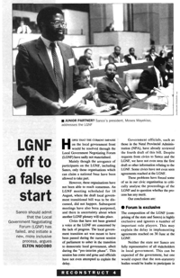 LGNF off to a false start