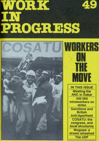 Work in progress Issue 49 September 1987