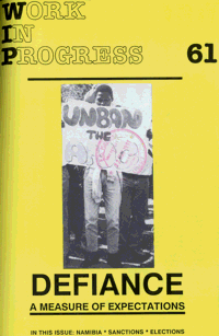 Work in progress Issue 61 September 1989