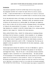 South Africas racist state and the national 