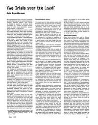 The crisis over the land