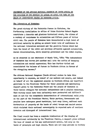 Statement of the African National Congress of South Africa on the occasion of the meeting in Lusaka on April 1st 1980 of the Heads of Independent States in Southern Africa
