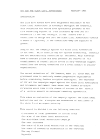 
United Democratic Front and the Black Local Authorities  
