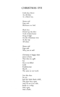 Christmas eve