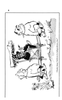
Cartoon with caption Yessir, baas, I believes in independence too
