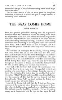 The baas comes home