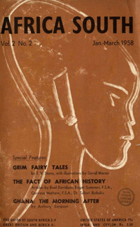 Africa South Vol.2 No.2 Jan-Mar 1958