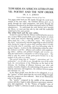 
Towards an African literature VII: poetry and the new order
